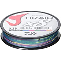 Daiwa J-trenza 8 trenza 300 M Multi Colour - hilo de pesca